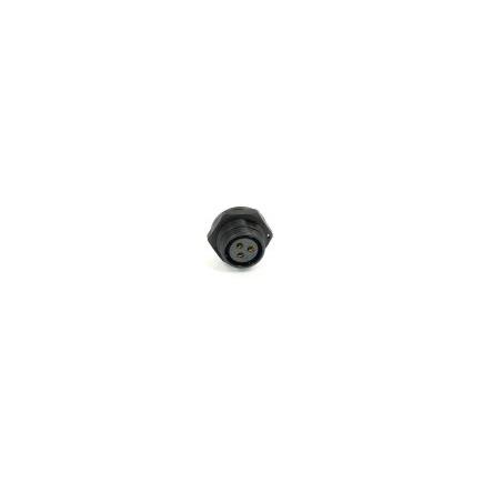 Kulatý konektor, počet kontaktů: 3, Zadní, velikost: 21 mm RS PRO, pohlaví kontaktu: Vnitřní, orientace těla: Rovný