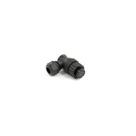 Kulatý konektor, počet kontaktů: 8, Kabel, velikost: 21 mm RS PRO, pohlaví kontaktu: Vnitřní, orientace těla: Pravý úhel