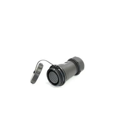 Kulatý konektor, počet kontaktů: 35, Kabel, velikost: 29 mm RS PRO, pohlaví kontaktu: Vnitřní, orientace těla: Rovný