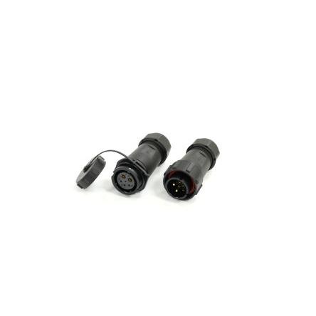 Kulatý konektor, počet kontaktů: 6, Kabel, velikost: 21 mm RS PRO, pohlaví kontaktu: Samec/samice, orientace těla: Rovný
