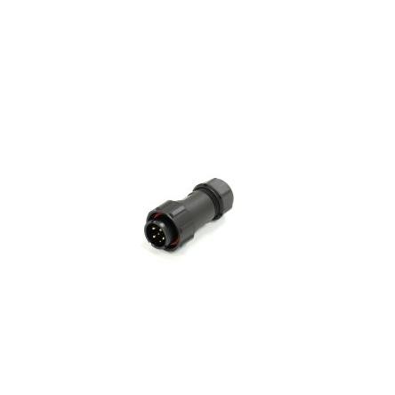 Kulatý konektor, počet kontaktů: 6, Kabel, velikost: 21 mm RS PRO, pohlaví kontaktu: Vnější, orientace těla: Rovný