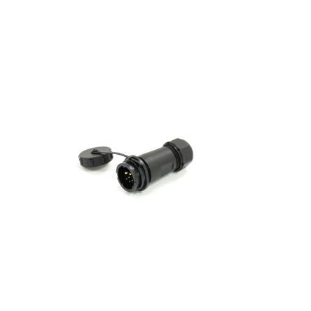 Kulatý konektor, počet kontaktů: 6, Kabel, velikost: 21 mm RS PRO, pohlaví kontaktu: Vnější, orientace těla: Rovný