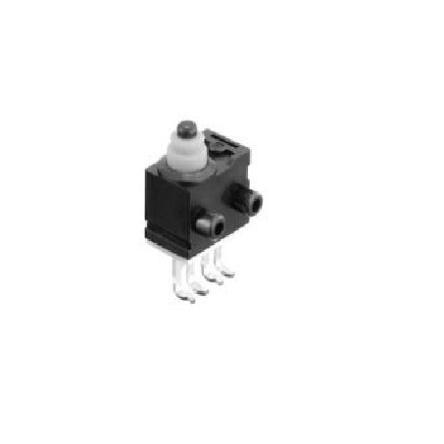 Panasonic Mžikový mikrospínač, typ ovladače: Kolíkový plunžr SPST, 16 V dc, 50mA, Pájecí, IP67, 1.5N