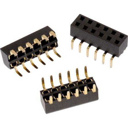 Patice PCB, řada: WR-PHD, orientace těla: Spodní vstup, rozteč: 2.54 mm, počet kontaktů: 34, počet řad: 2 Wurth