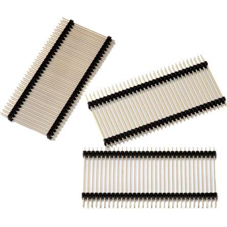 Wurth Elektronik Konektor PCB, řada: WR-PHD, počet kontaktů: 64, počet řad: 2, rozteč: 2.54 mm, orientace těla: Rovný,