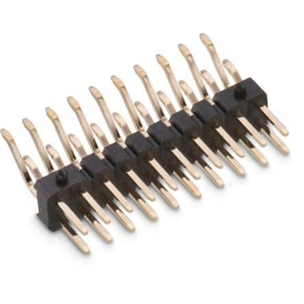 Wurth Elektronik Konektor PCB, řada: WR-PHD, Deska-deska, počet kontaktů: 14, počet řad: 2, rozteč: 2 mm, orientace
