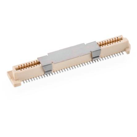 Patice PCB, řada: WR-BTB, orientace těla: Svislé, rozteč: 0.8 mm Deska-deska, počet kontaktů: 80, počet řad: 1, Povrch