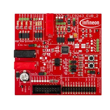 Demo deska Infineon, pro použití s: TYČINKA UIO MIDRANGESBCV33BOARDTOBO1