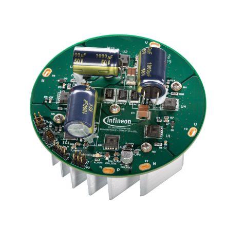 Vývojový nástroj pro motory a robotiku REF-ENGCOOLFAN1KW 3fázový motorový pohon Infineon TLE9879QXW40, IAUA250N04S6N007