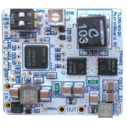 Vyhodnocovací deska TLD5190 VOLT DEMO Snižující/zvyšující regulátor Infineon LITIX Power Flex TLD5190, H-Bridge