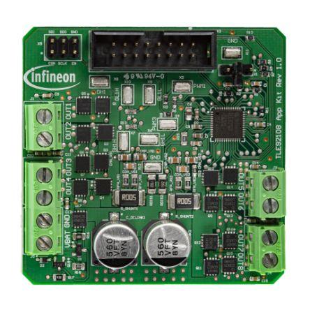 Sada pro hodnocení TLE92108-23QX APPKIT MOSFET Infineon MOTIX Multi MOSFET Driver Ics, pro použití s: Stejnosměrné