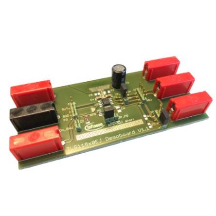 Demo deska DEMO DESKA TLS115D0EJ Regulátor napětí LDO Infineon TLS115D0EJ, pro použití s: Napájení snímače IC TLS115x