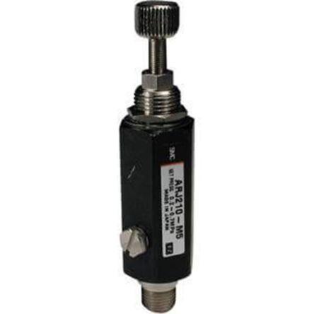 Pneumatický regulátor, řada: ARJ SMC 2 bar M5 x 0.8