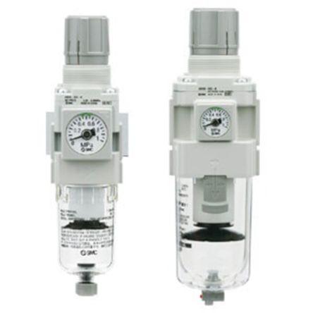 Regulátor vzduchového filtru, řada: AW 5 μm, přípojka portu: 1 in G, max. tlak: 10 bar Automatické SMC