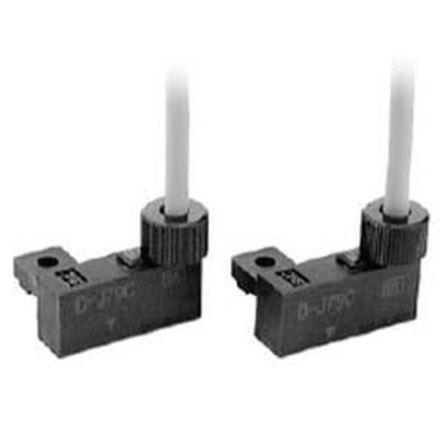 Pneumatický spínač, řada: D-J7, 2vodičový kabel s otevřeným koncem, Lišta 24V Indikátor LED, Polovodičový spínač SMC