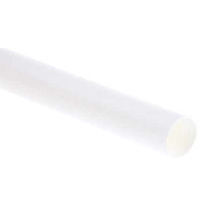 TE Connectivity Teplem smrštitelné bužírky průměr 12 mm Bílá smršťovací poměr 3:1 Polyolefin 1.2m, řada: RNF-3000