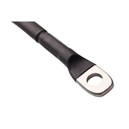 RS PRO Teplem smrštitelné bužírky průměr 25 mm Černá smršťovací poměr 3:1 Polyolefin 1.22m, řada: G5