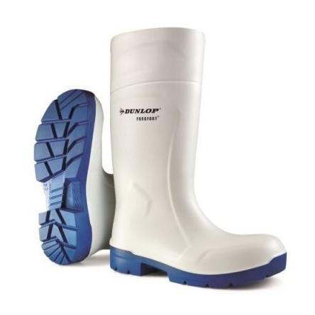 A Bezpečnostní obuv obuv Unisex, Nerezová ocel 9, Bílá Ano Dunlop 43 SRC