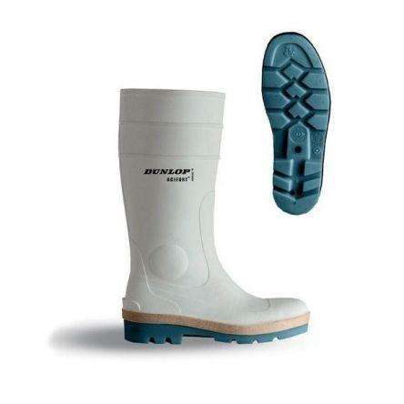 A Bezpečnostní obuv obuv Unisex, Nerezová ocel 10, Bílá Ano Dunlop 44 SRA