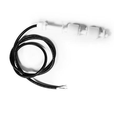 RS PRO Kabel Silikon Plovákový spínač 350 mm Ne 200 V ac 200 V dc