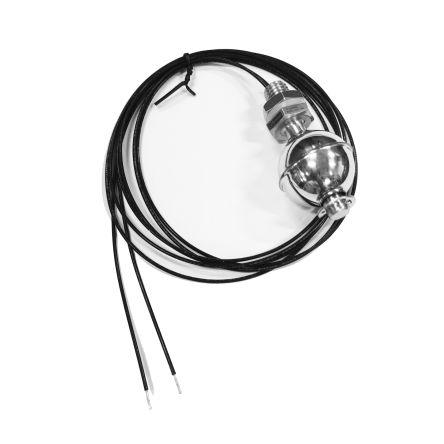 RS PRO Kabel Silikon Plovákový spínač 1 m Ne 200 V ac 200 V dc