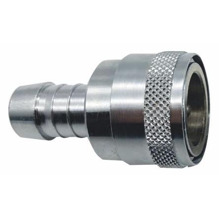 Přípojka hadicová, Chromovaná mosaz, vnitřní průměr hadice: 11 mm (vnitřní prům.), pracovní tlak: 35 bar RS PRO