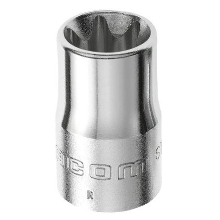 Zásuvka 12.7 mm pohon 10.95 mm Hvězdicový Čtvercový, celková délka: 8mm Facom