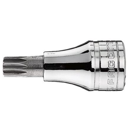 Zásuvka 12.7 mm pohon M14 Vrták Čtvercový, celková délka: 24mm Facom
