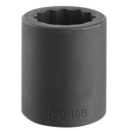 Nástrčkový klíč 1/2 in pohon 16 mm Standardní nástrčná hlavice Čtvercový, celková délka: 38mm Facom