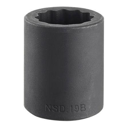 Nástrčkový klíč 1/2 in pohon 32 mm Standardní nástrčná hlavice Čtvercový, celková délka: 46mm Facom
