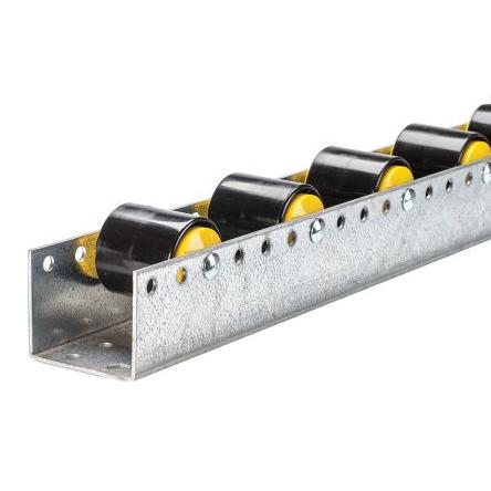Válečková dráha Silné zatížení 962 mm 50 mm x 74 mm Interroll 51.3 mm