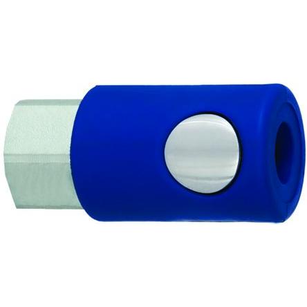 Pneumatická rychlospojka, řada: 023S, Zinkovaná ocel1/4 in Vnitřní, přípojka se závitem: G RS PRO