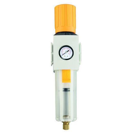 Regulátor s filtrem, řada: EA4000 5 μm, přípojka portu: 1/2 in G, max. tlak: 10 bar Poloautomatický RS PRO