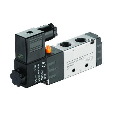 Pneumatický solenoidový ventil 5/2, řada: RV Vodič RS PRO 24V