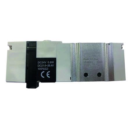 Pneumatický solenoidový ventil 5/2, řada: SV Elektromagnetický/pružina RS PRO 24V