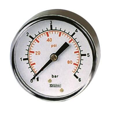 Tlakoměr BSP 1/8 palcový 50 mm BSP 1/8 in Ocel, 60 °C 160 psi 0 psi RS PRO