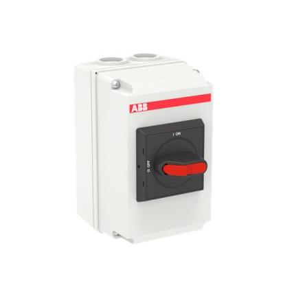 ABB Odpínač, rozsah: OTDCP 4pólový Šroubová svorka IP65 32 kW