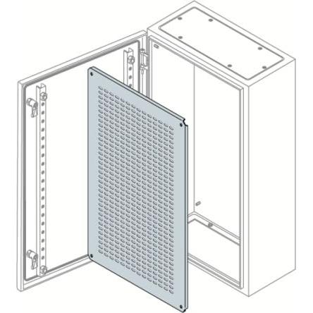 ABB Montážní deska, délka: 600 mm x 400mm Pouzdro, Ocel