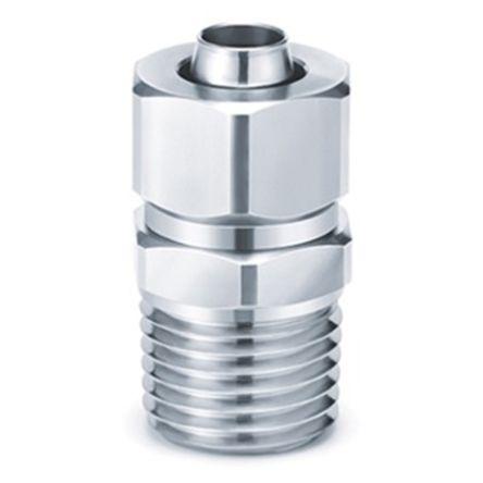 SMC Pneumatická armatura, řada: KFG, Zásuvný 6mm, Vnější Rc 1/4" R