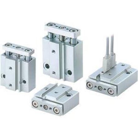 Vodicí válec MGJ6-15, řada: MGJ SMC, vývrt: 6mm, délka: 15 mm Dvojčinný