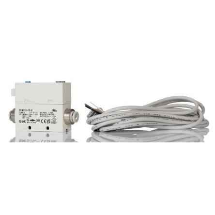 Regulátor průtoku 10 L/min LED SMC 24 V