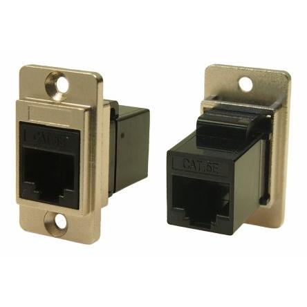 RS PRO Konektor RJ45, řada: FT Vnitřní Cat5e, počet cest: 8, Pravoúhlý, Montáž do panelu, počet portů: 1portový