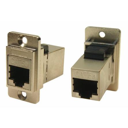 RS PRO Konektor RJ45, řada: FT Vnitřní Cat5e, počet cest: 8, Pravoúhlý, Montáž do panelu, počet portů: 1portový