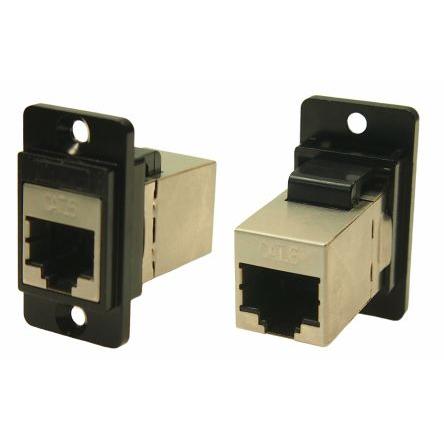 RS PRO Konektor RJ45, řada: FT Vnitřní Kat6, počet cest: 8, Pravoúhlý, Montáž do panelu, počet portů: 1portový