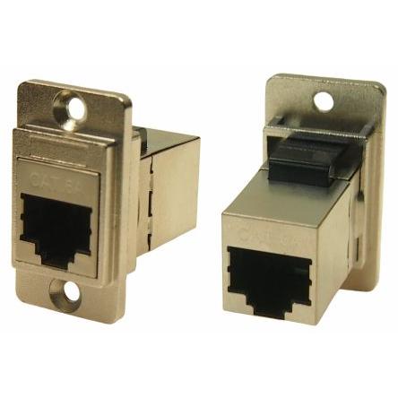 RS PRO Konektor RJ45, řada: FT Vnitřní, počet cest: 8, Pravoúhlý, Montáž do panelu, počet portů: 1portový