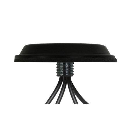 Anténa WiFi Všesměrový NXD-W-7CX4-BLK-12 Průchozí otvor/šroubení SMA samec Mobilemark Vnější 4 dBi