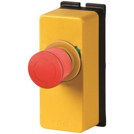 Eaton Spínač regulační stanice Uvolnění kroucením, řada: RMQ Titan M22 IP65, IP69, IP66 2 NC Červená Plastové, počet