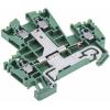 Weidmüller Zemnicí svorkovnice, počet cest: 4, 12AWG, 26 AWG, délka: 69.5 mm Dvojitá úroveň WDK 2.5PE 1.5mm², 150 mm²