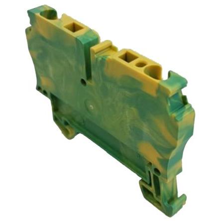 Weidmüller Zemnicí svorkovnice, počet cest: 4, 12AWG, 26 AWG, délka: 69.5 mm Dvojitá úroveň WDK 2.5PE 1.5mm², 150 mm²