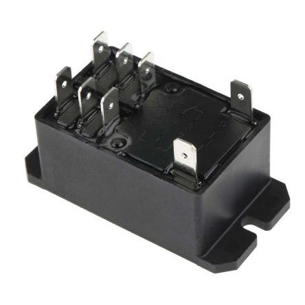 TE Connectivity Relé bez blokování DPDT Montáž na přírubu 30A 240V ac T92
